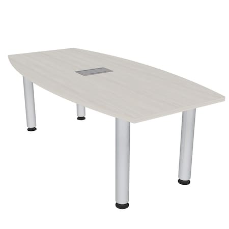 Skutchi Designs 33.5 in W, 69.5 in L, 29 in H, Engineered Wood Top, Ivory H-BOT-3470-PT-EL-26